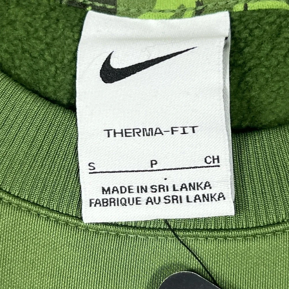 Nike BYU Cougars‎ Therma Fit Crewneck Womens S Oversized Green Team Issued